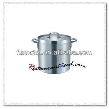 S348 American Style Composite Bottom Aluminium Stock Pot With Cover